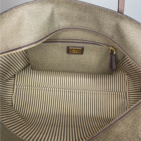 Authentic Fendi Zucca Canvas Tote - Picture 6 of 15